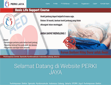 Tablet Screenshot of perkijaya.com